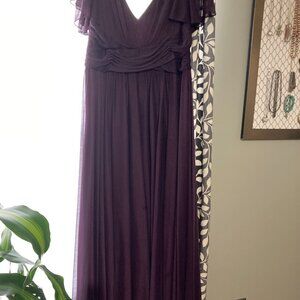 Plum Bridesmaids Dress